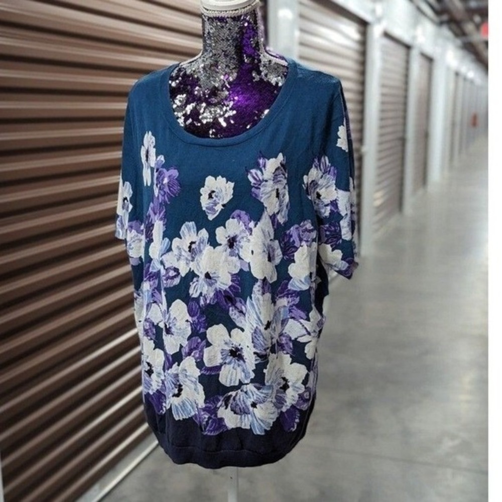 Cottagecore Soft Girl Floral Sweater Cozy Chic - Premise 2x NWT - Picture 2 of 11